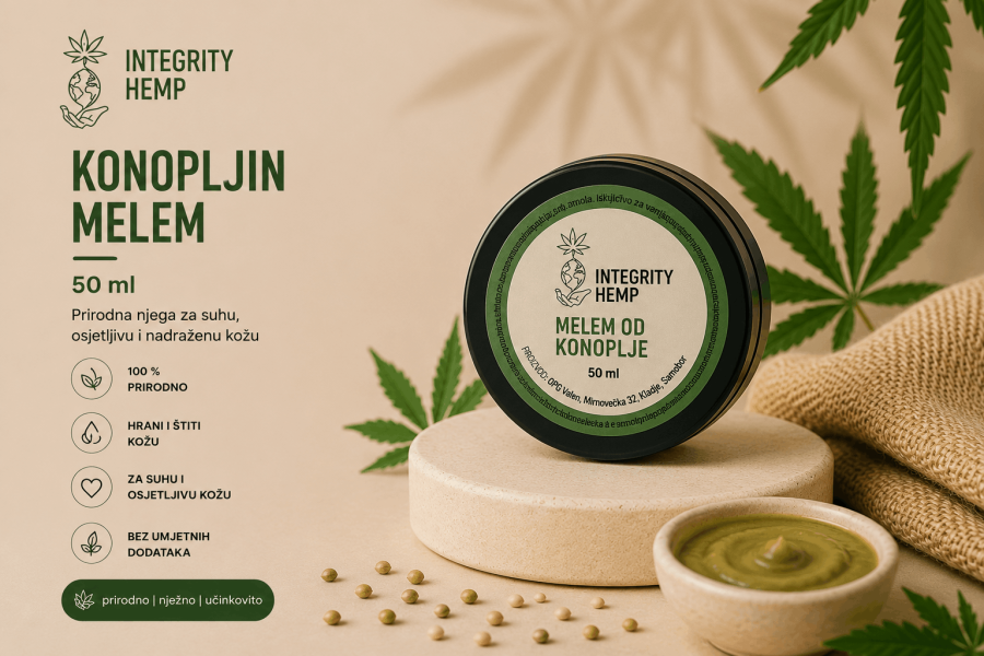 Melem od konoplje 50ml