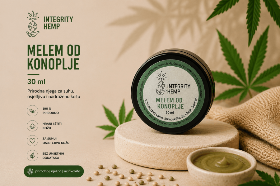Melem od konoplje 30ml