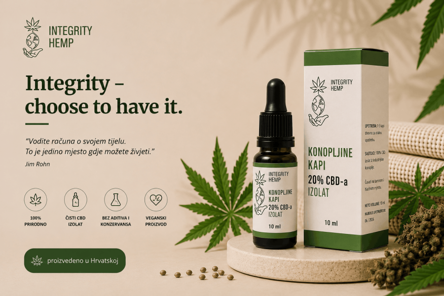 CBD kapi (20%) 10ml - CBD izolat