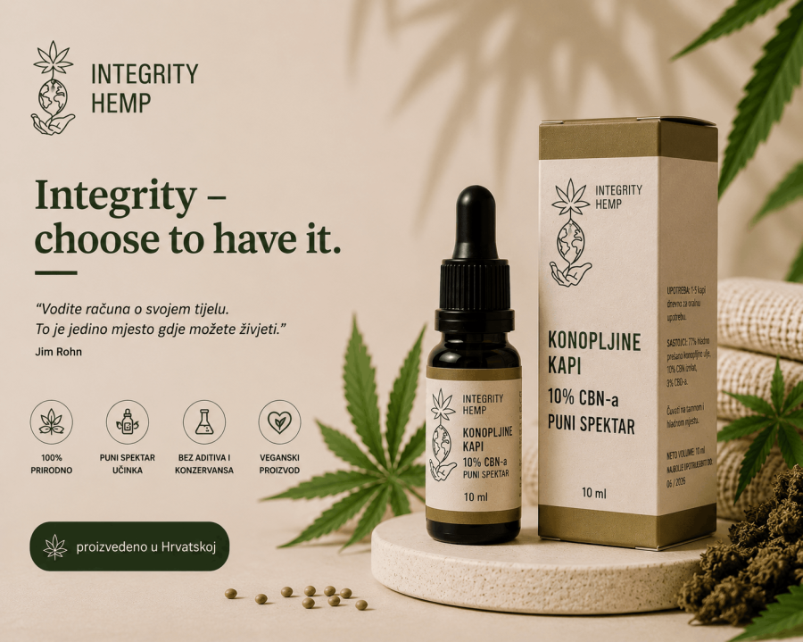 CBN kapi (10%) 10ml - Puni spektar