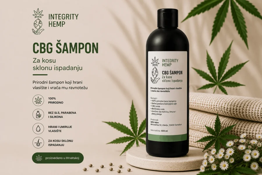 CBG Šampon 500ml - Za kosu sklonu ispadanju